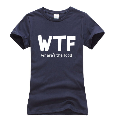 Where's The Food WTF T-shirt Woman