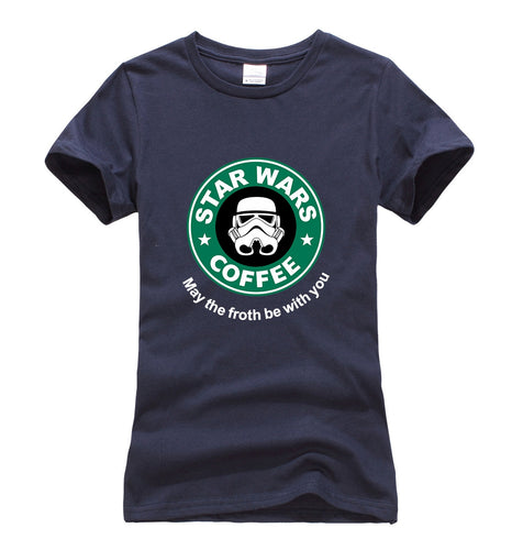 Star War Coffee T-shirt Women