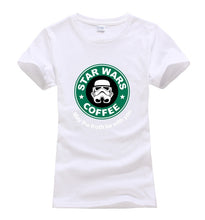 Load image into Gallery viewer, Star War Coffee T-shirt Women