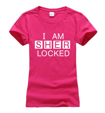 Load image into Gallery viewer, I Am Sherlocked T-shirt Woman