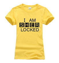 Load image into Gallery viewer, I Am Sherlocked T-shirt Woman