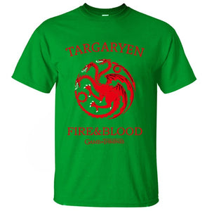 Targaryen Fire & Blood Game of Thrones T Shirt