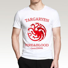 Load image into Gallery viewer, Targaryen Fire &amp; Blood Game of Thrones T Shirt