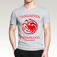 Load image into Gallery viewer, Targaryen Fire &amp; Blood Game of Thrones T Shirt