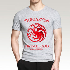 Targaryen Fire & Blood Game of Thrones T Shirt