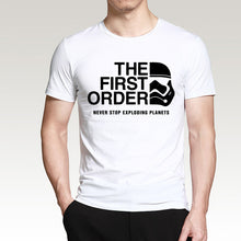 Load image into Gallery viewer, The First Order Never Stop Exploding Planets T Shirt