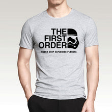 Load image into Gallery viewer, The First Order Never Stop Exploding Planets T Shirt