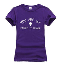 Load image into Gallery viewer, YOU ARE MY FAVOURITE HUMAN T-shirt Woman