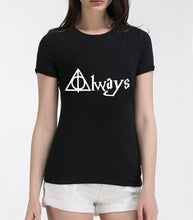 Load image into Gallery viewer, Always Hallows T-shirt Women