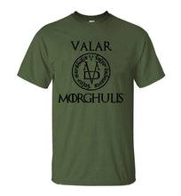 Load image into Gallery viewer, Game Of Thrones Valar Morghulis T Shirt