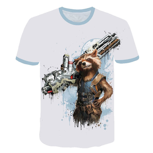 Rocket Raccoon Men T-Shirt